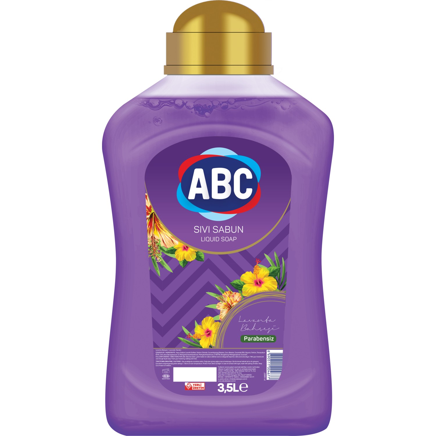 ABC SIVI SABUN ÇEŞİTLERİ 3500 ML
